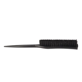 Teasing Hair Brush, 3 Row Nylon Training Hair Brush for Slick Back Hair, Backcombing, Edge Control, Ergonomic Portable Rat Tail Brush for Women Girls Create Volume Hairstyle