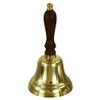 Buckingham Hand/Dinner/Reception/School/Last Order/Library/Pub Bell, Brass, 11 x 11 x 21.5