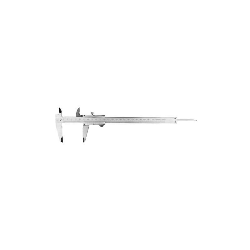 PAULIMOT Vernier caliper 0-200 mm, stainless steel