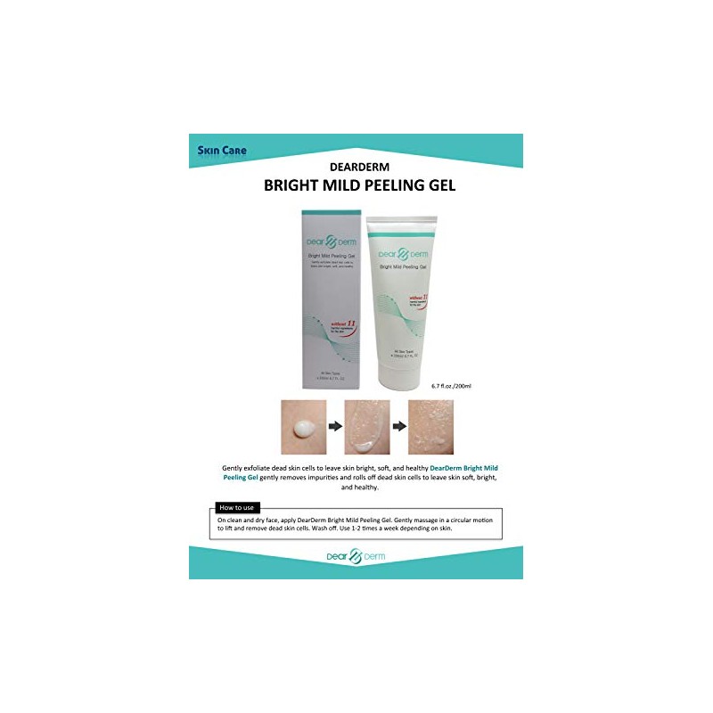 Dear & Derm DEARDERM BRIGHT BUBBLE O2 MASK 3.4FL.OZ /