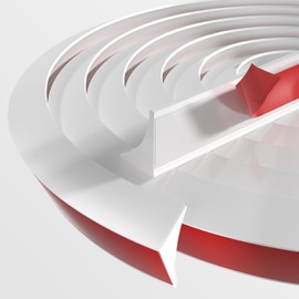 78-Inch Silicone Shower Threshold Water Dam Barrier