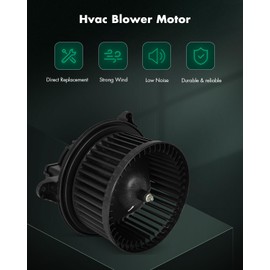 SCITOO 700359 Front HVAC Blower Motor with Fan Cage for Ford for E-Transit,for Ford for Transit-150,for Ford for Transit-250,for Ford for Transit-350,for Ford for Transit-350 HD