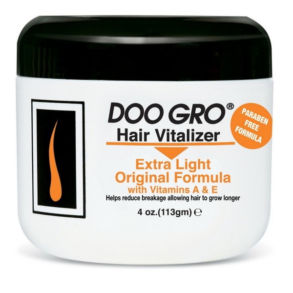 DOO GRO Medicated Hair Vitalizer Extra Light Original Formula, 4 oz (Pack of 2)
