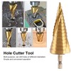 Step Drill Bit High Speed Steel Hole Cutter Tool with