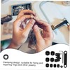 TEHAUX 1 Set Ring Clamps for Jewelry Making Precision Setting
