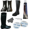 Black Wellington Boot Repair Kit - Fast, Durable, and Flexible