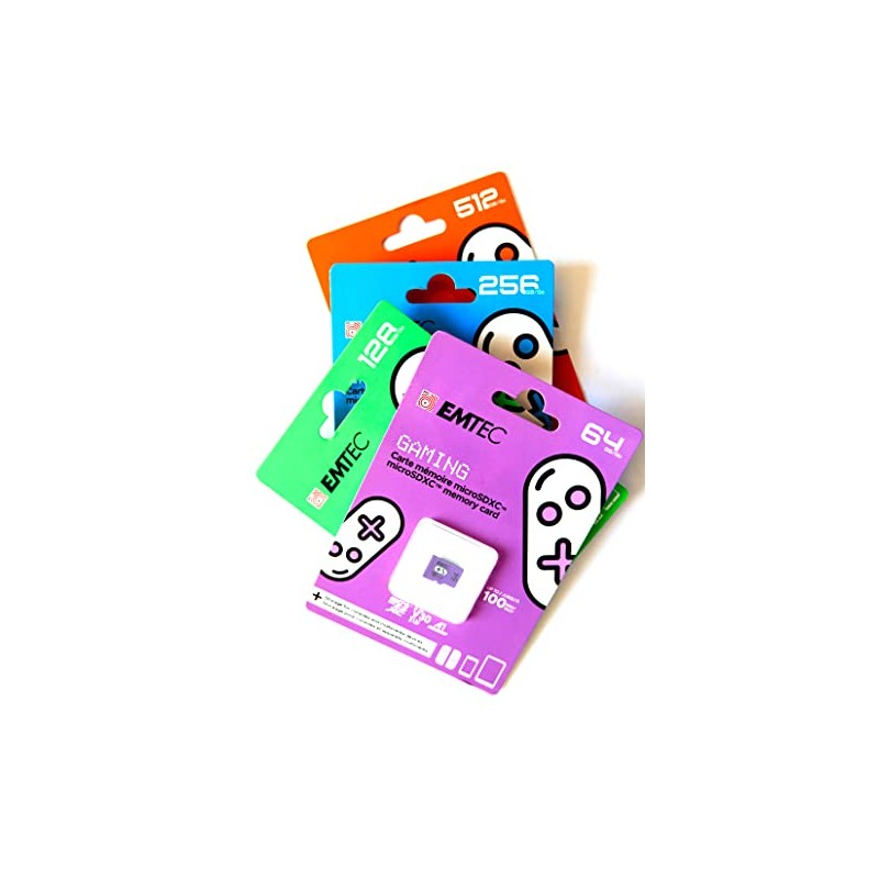 Emtec Tarjeta microSD para Juegos de 256 GB