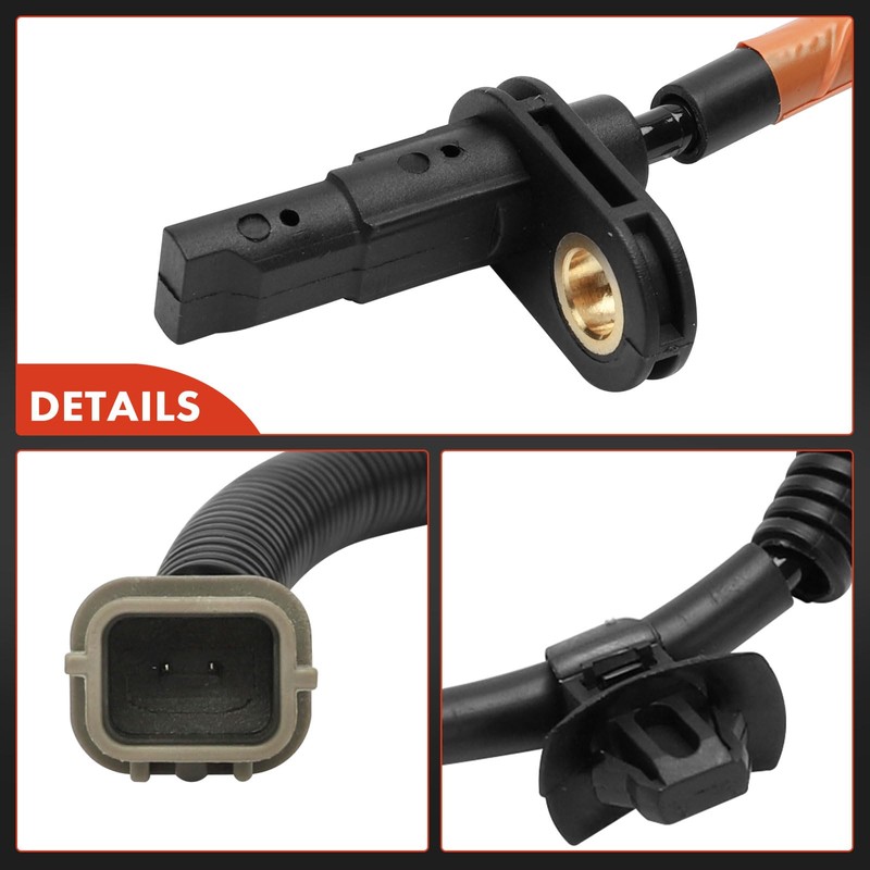 Frankberg ABS Sensor 2-Pin Front Left Compatible with Rio IV