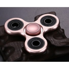 HERSE Aluminium Tri-Wing Fidget Spinner, Pink
