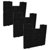 vhbw 3 x Activated Carbon Filters Compatible with Amica KH