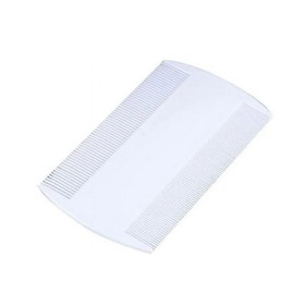 White Double Sided Double-Sided Detection Removes Head Nit Fine Tooth Head Lice Hair Combs Dog Combs For Kids Pet dog Flea Plastic Hair Nit Combs