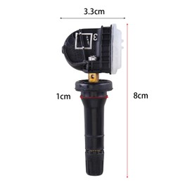 LICHENGTAI Pack of 4 2036832 TPMS Tyre Pressure Sensors Compatible with Ford B-Max C-Max Ecosport Fiesta Focus Mondeo Kuga TPMS Sensor Tyre Pressure Monitoring System 1862980 TPMS Sensor