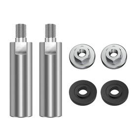 QCSTORE Angle Grinder Extension Connecting Rod Polishing Machine Angle Grinder Extension Rod Shaft Angle Grinder Extension Connection Rod Industrial Tools Adapter Rod