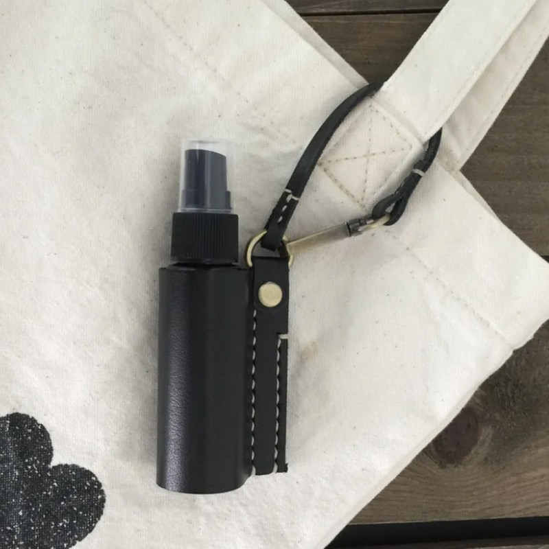 VKSG Disinfectant Holder - 60ml Sanitizing Spray Bottle Bag Holder