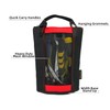 MELOTOUGH Fastener Bag Utility Canvas Zipper Tool Bag Heavy Duty