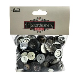 Buttons Galore and More Haberdashery Collection – Extensive Selection of Novelty Buttons and Embellishments for DIY Crafts, Scrapbooking, Sewing, Cardmaking, and Other Art & Creative Projects 4.5 oz