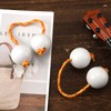 2 Pairs of Aslatuas Rhythmic Ball, Kashaka Shaker Instrument Classical