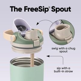 Owala FreeSip Sway - Stainless Steel - 30-oz. - Green (Eucalyptus)