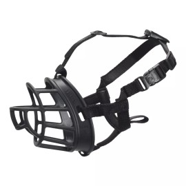 Baskerville Ultra Muzzle for Dogs - Size 4 - Adjustable & Comfortable - New