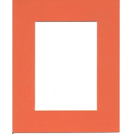 24x36 Orange Picture Mats Mattes Matting with White Core, for 20x30 Pictures