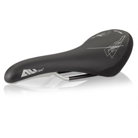 XLC Sa-m01 Bicycle Saddle - Black/Grey, 282 x 135 mm