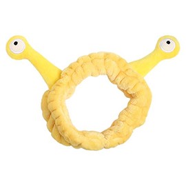 Appuivbt Diadema Con Forma De Antena Y Ojos De Caracol, Banda Para El Pelo De Felpa Para Lavarse La Cara, Aro Para El Pelo, Maquillaje, Turbante, Bandana Para Mujeres Y Gn 1 Unidad (Paquete De 1)