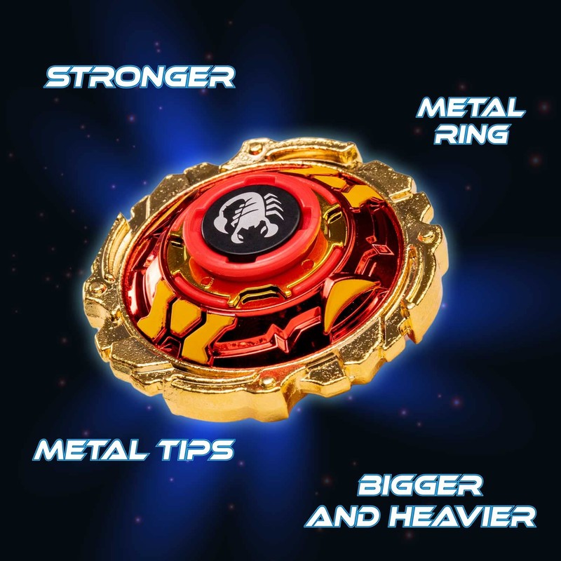 CRAZE Blade Battle Spinner - Skorpix Xoctarus Evolution Metal Spinning