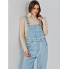 ANRABESS Overalls for Women Loose Fit Denim Overalls Adjustable Strap