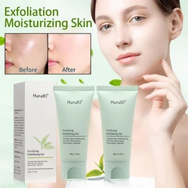 Horuili® Exfoliating Gel, Deep Pore Cleansing, Refreshing Moisturising Gel for Facial Skin, Cleanse Your Face and Body, for All Skin Types