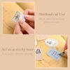 Valtiner 120Pcs Vintage Scrapbook Stickers, Junk Journal Supplies, Stamping Sticker