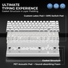 HITIME x XVX M67 Wireless 60% Percent Keyboard, QMK/VIA Topographic