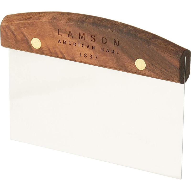 Lamson Kitchen Utensils - 3" x 6" Bench Scraper, High-Carbon