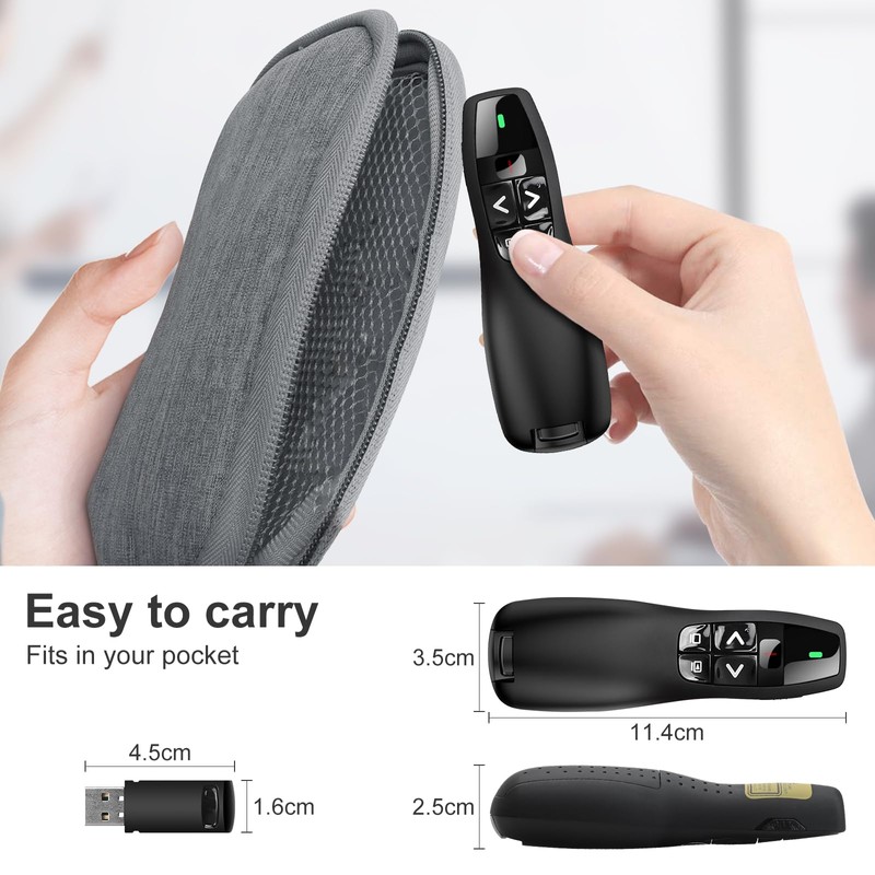 Wireless USB 2.4GHz Presenter Presentation Remote Control PowerPoint Presentation Pen