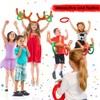 Inflatable Reindeer Antlers Game, Christmas Inflatable Ring Toss Game, Reindeer