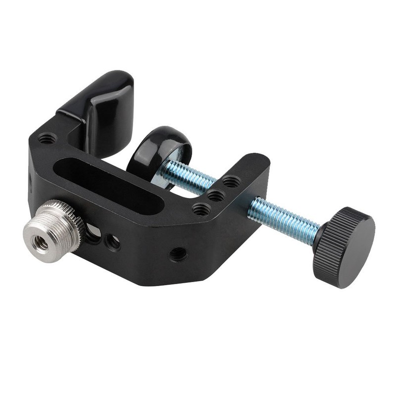 CAMVATE C-Shape Clamp with 1/4 x 12 Screw Holes &
