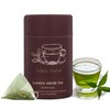 Green Tea eco-friendly Box, 25 tea bags- Luxurious Packaging for