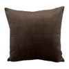 Seechoo Velvet Cushion Covers, Set of 2, 45cm x 45cm,