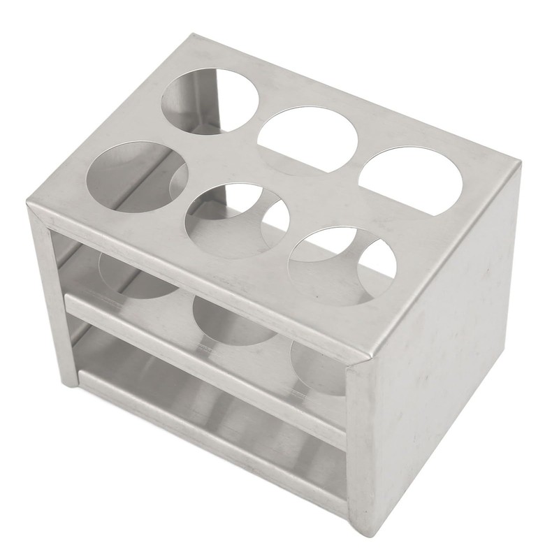 Denash Centrifuge Tube Rack, High Stability Metal Test Tube Rack