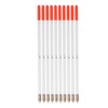 10 pcs Durable Plastic Fishing Floats Bobber Stick Tube Multi