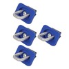 4pcs Truck Bed Tie Down Anchors 1000 LBS Bearing Stainless