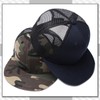 Chrome Crane CB146 Men's Hat, Cap, Mesh, Flat Brim, Plain,