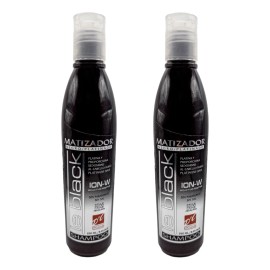 Shampoo Matizador Negro Cabello Platinado 250ml 2 Piezas