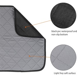 Cozioz Washable Waterproof Guinea Pig Cage Mat – Absorbent Cover for Small Animals, Dwarf Rabbits (Pack of 2, 60x45cm)