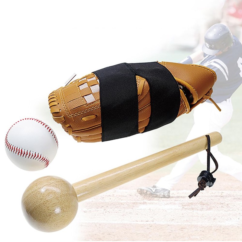 HAUUFENN Baseball Glove Holder Glove String Baseball Belt Cleaning Fixing