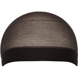 Stocking Wave Cap Fit All Head Sizes (Black), Piece of 2