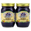 Amish Wedding All Natural Seedless Black Raspberry Jam 18 Ounces