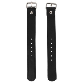 HOMSFOU 1 par de correas para cesta de bicicleta, correa para cesta de ciclismo, correa para cesta delantera, cinturón grueso, cesta de bicicleta, accesorios para scooter, manubrio, contenedor de piel