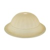 Aspen Creative Amber 23095-01A Transitional Style Replacement Torchiere Glass Shade,