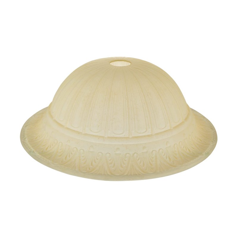 Aspen Creative Amber 23095-01A Transitional Style Replacement Torchiere Glass Shade,