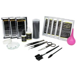 Professional Set - Silk Lashes - Silk Eyelashes - Volume Technology - Eyelash Extension - D-Curl 0.05 mm